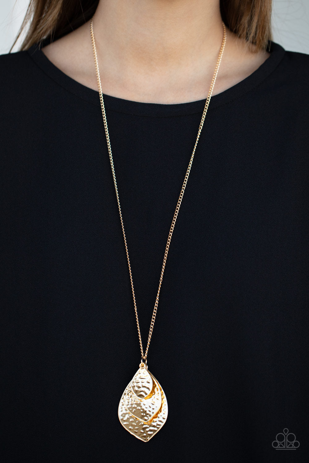 Paparazzi Necklace - Changing Leaves - Gold