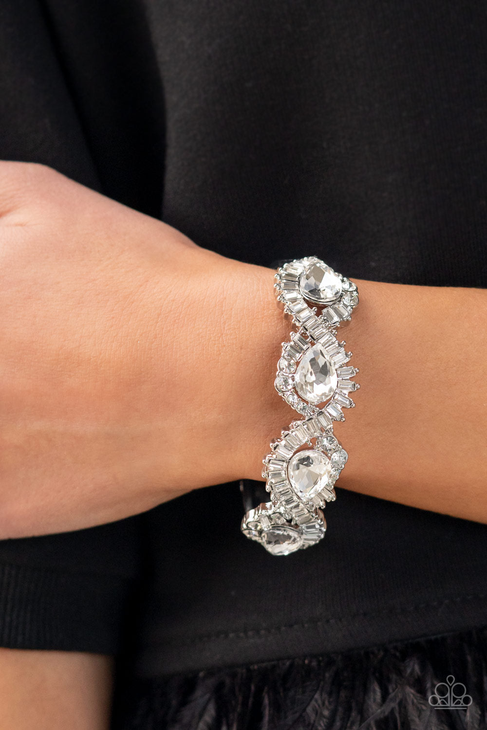 For The Win White Bracelet
