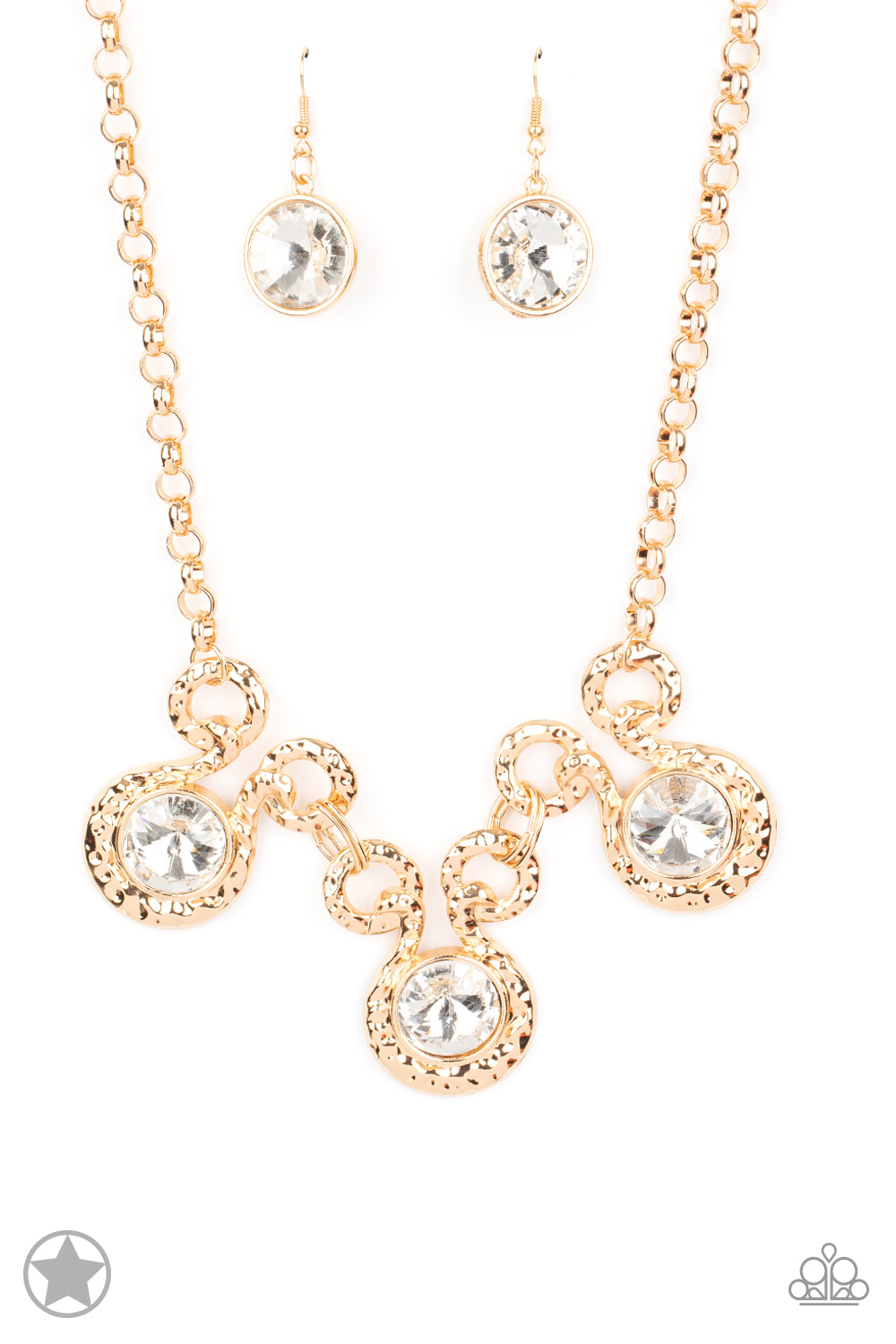 Hypnotized - Gold Bling Necklace