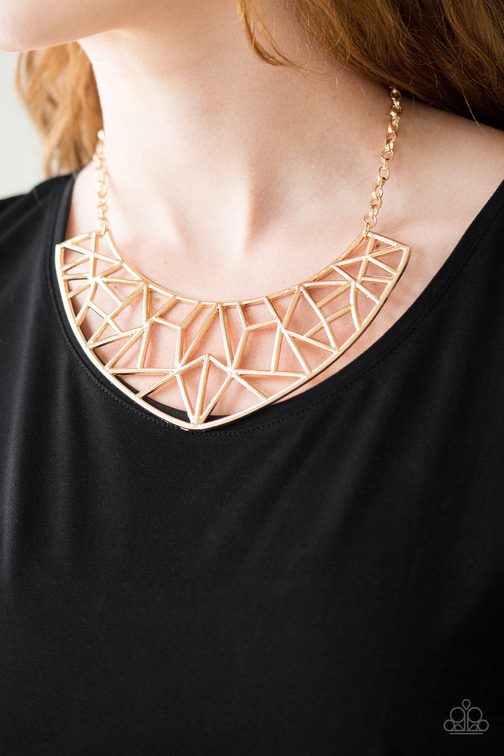 Strike While HAUTE - Gold necklace