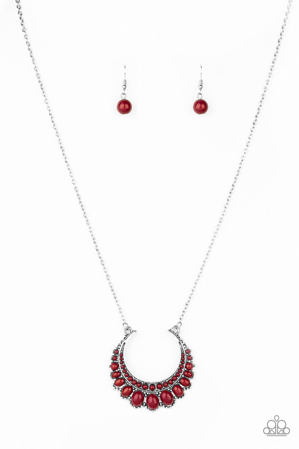 Count To ZEN Necklace - Red