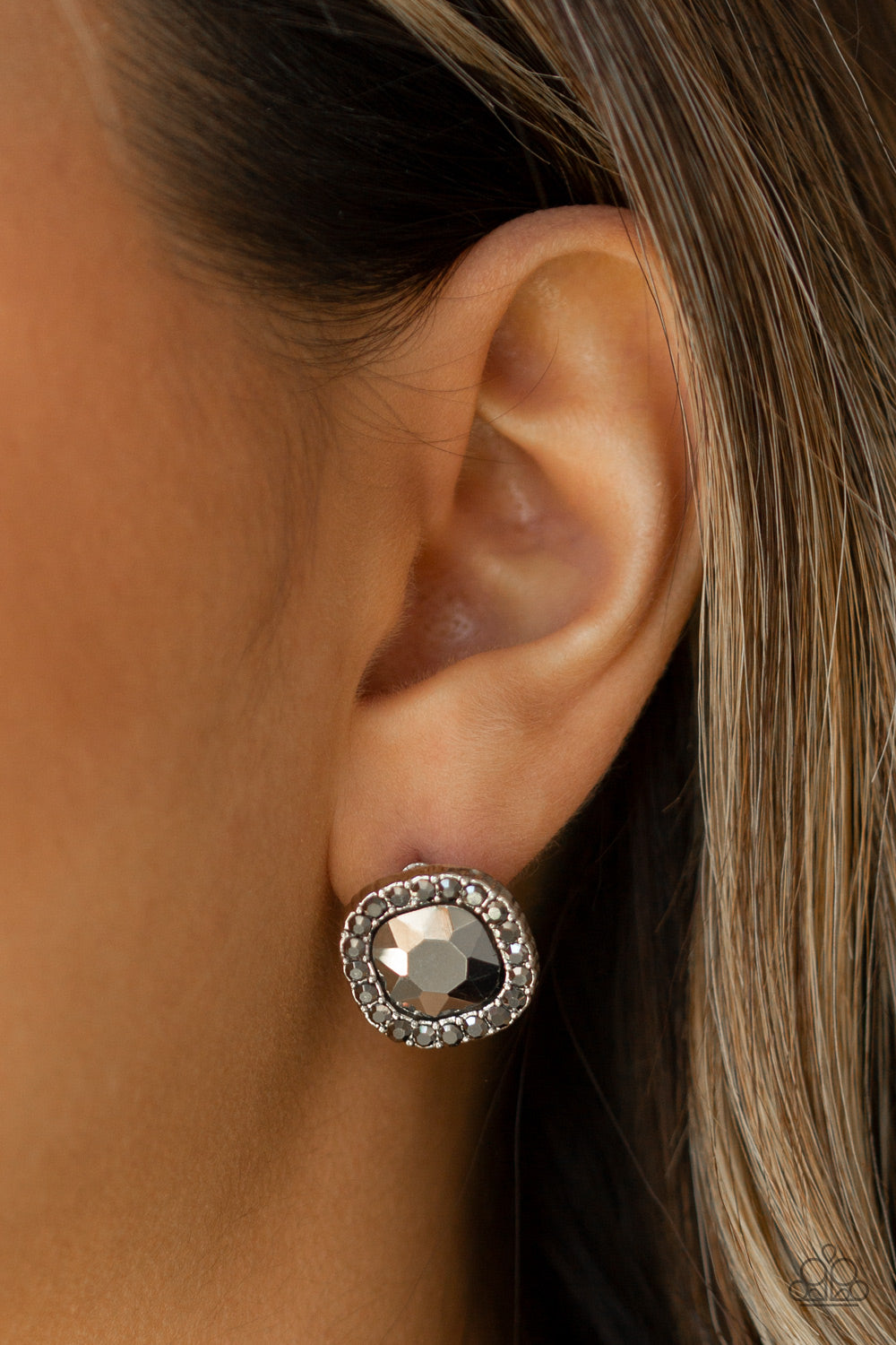 Bling Tastic! - Silver earrings