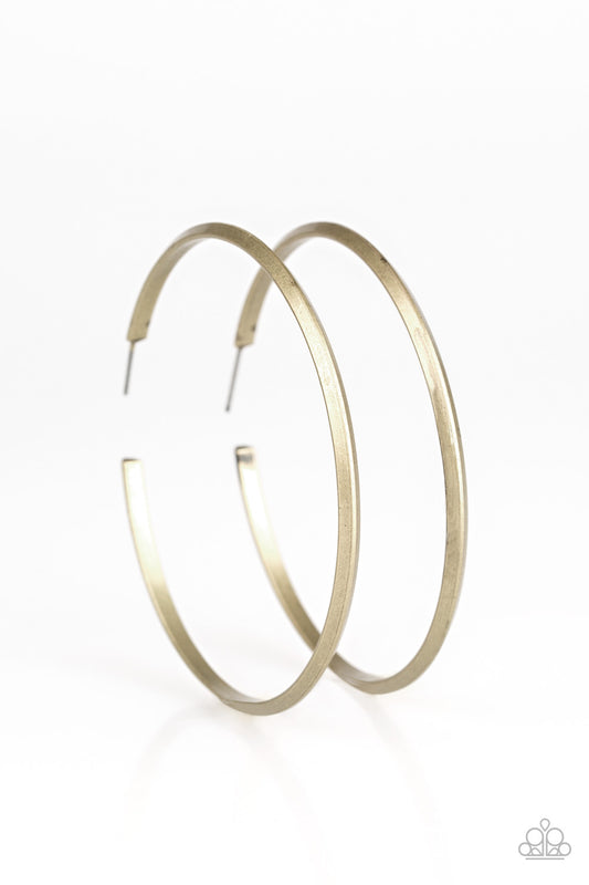 Paparazzi Accessories Brass Hoop Earrings