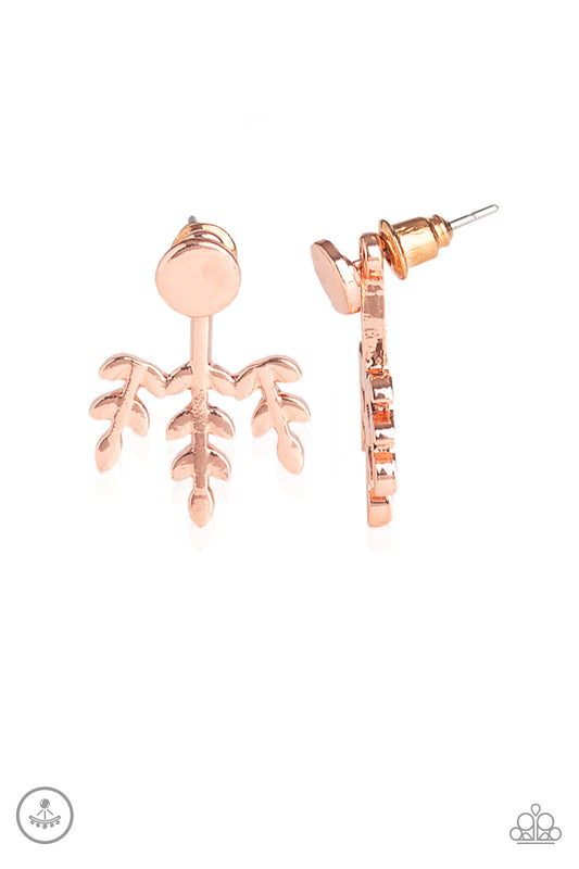 Autumn Shimmer - Copper Earrings