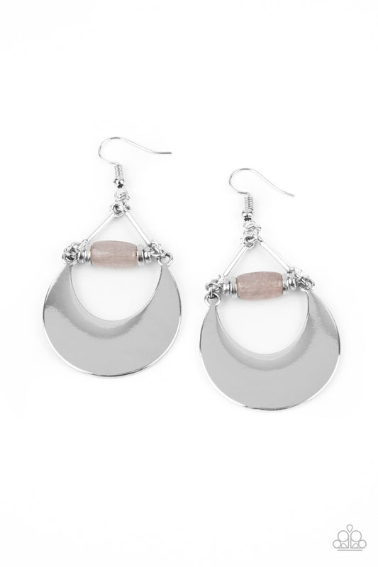 Mystical Moonbeams - Silver - Earrings