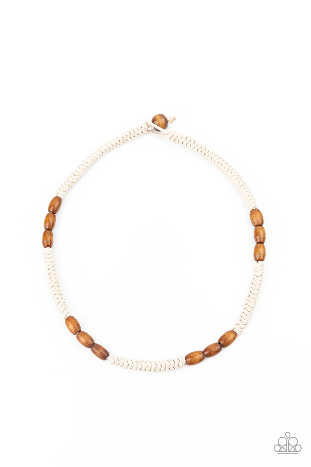 Tahiti Tide Necklace - Brown