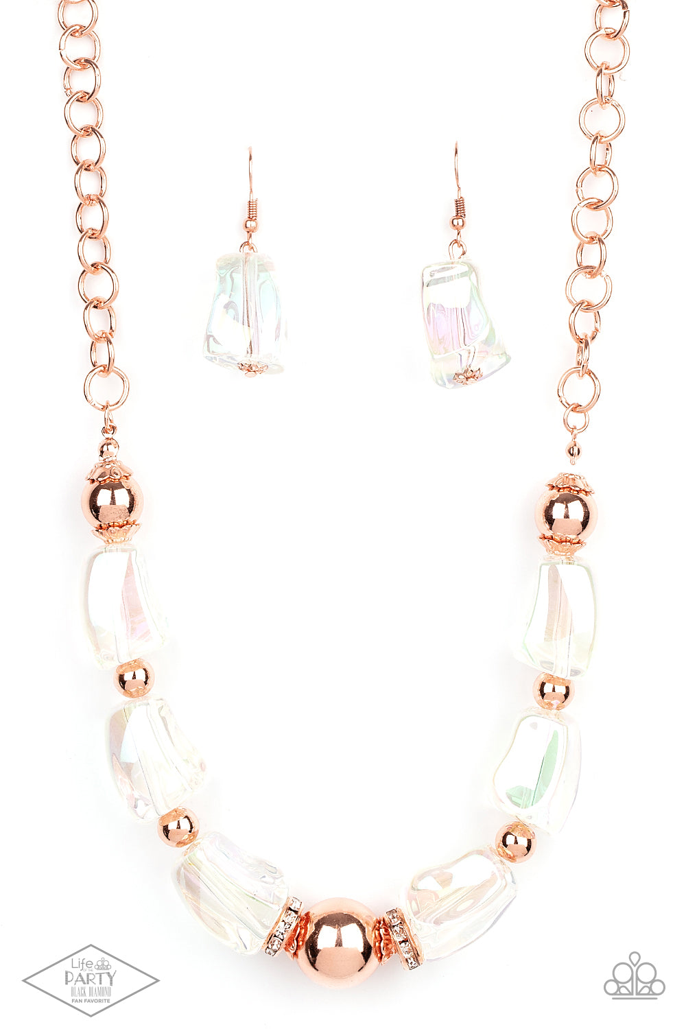 LOP - Iridescently Ice Queen - Copper Necklace