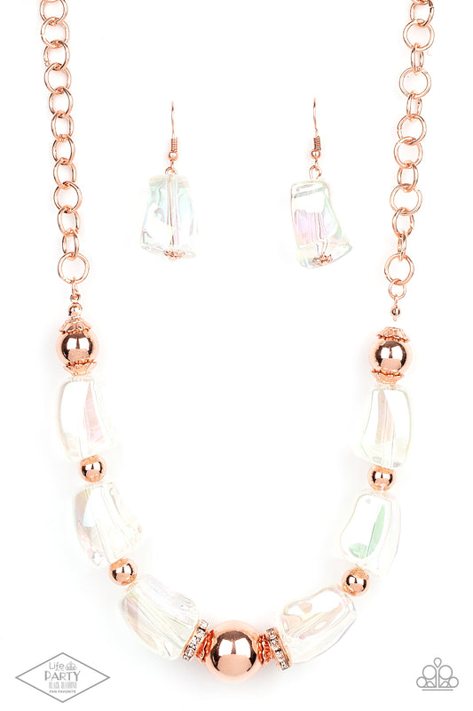 LOP - Iridescently Ice Queen - Copper Necklace