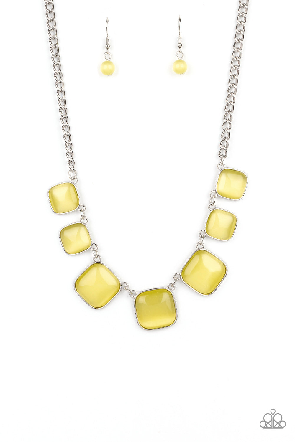 Aura Allure - Yellow Necklace