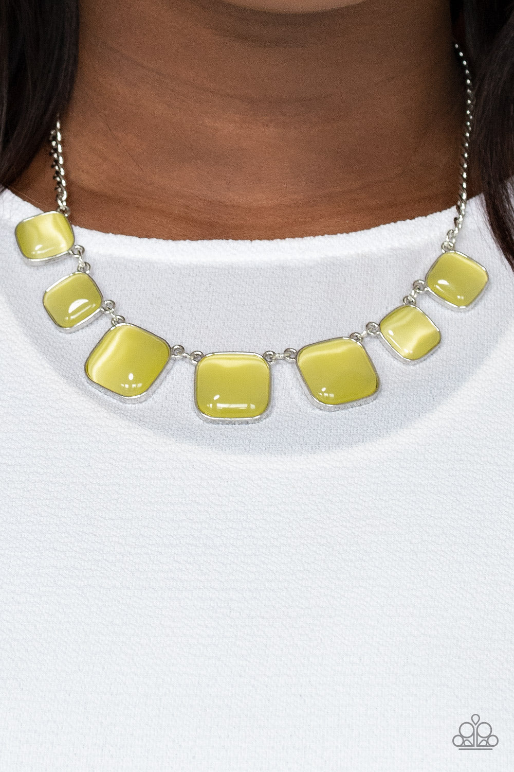 Aura Allure - Yellow Necklace