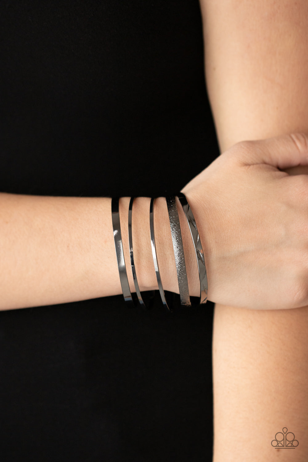 Stackable Style - Black Bracelets