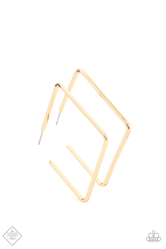 Material Girl Magic - Gold Earrings