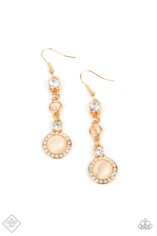 Epic Elegance - Gold - Fashion Fix Earrings