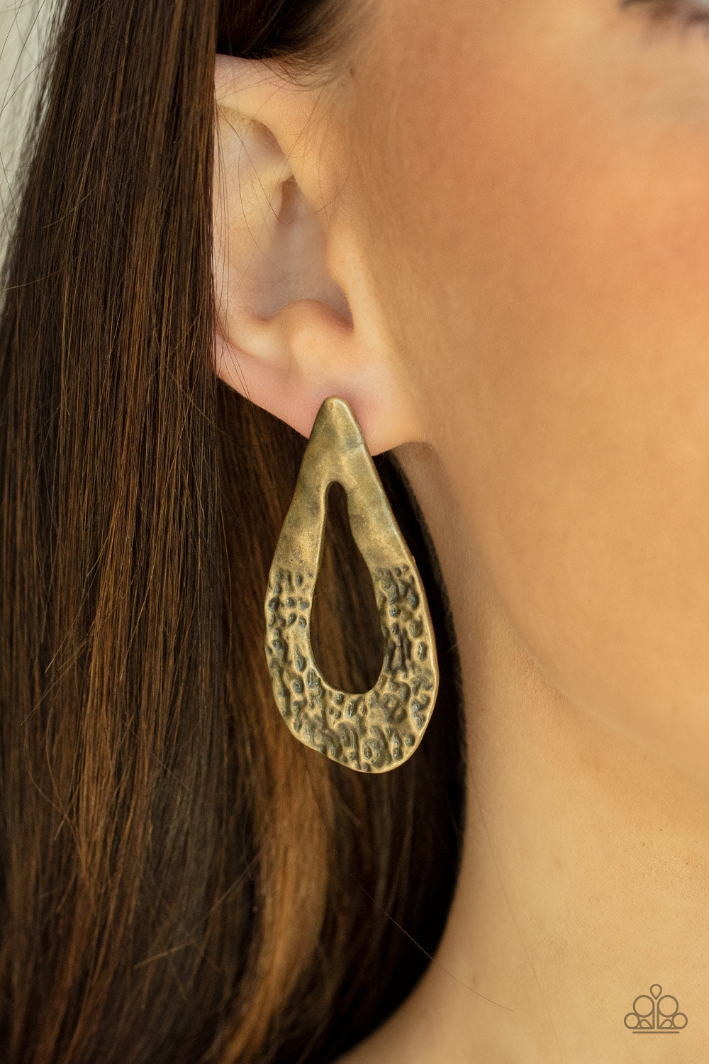 Industrial Antiquity - Brass Earrings