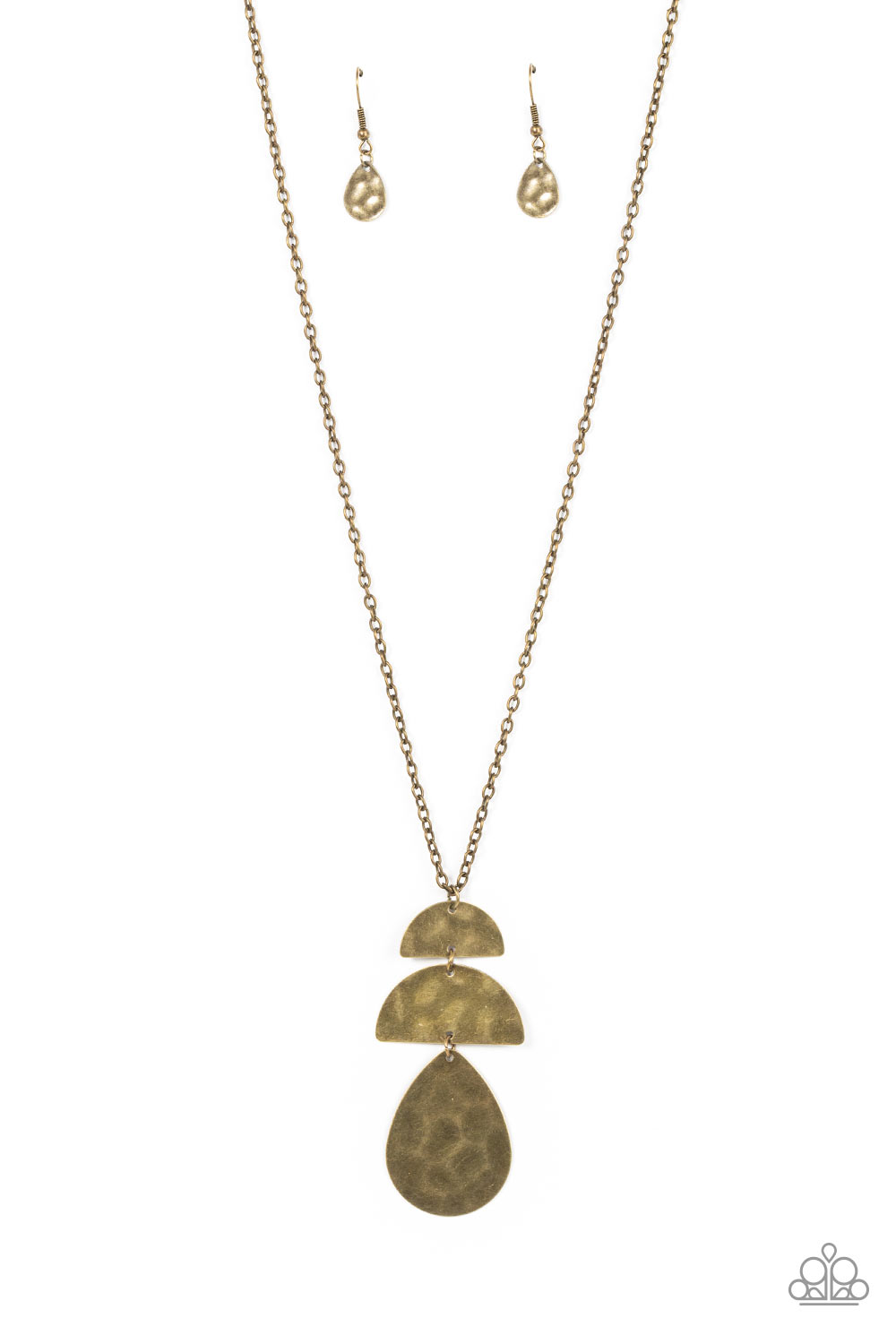Mayan Mystery - Brass Necklace