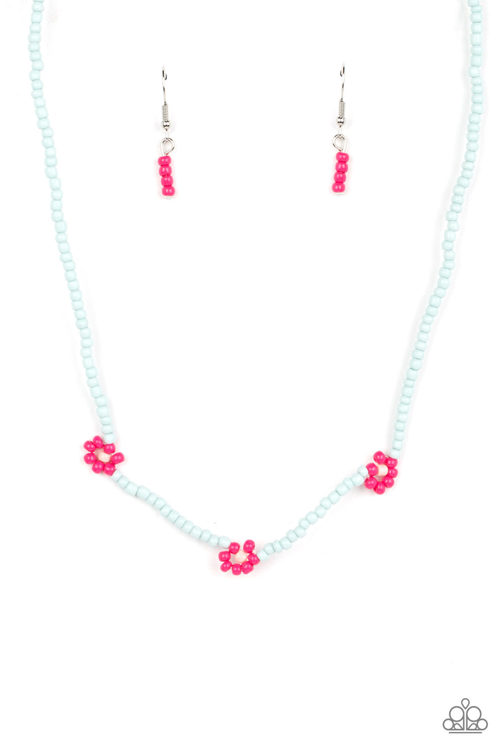 Bewitching Beading - Pink Necklace
