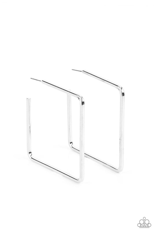 Material Girl Magic - Silver Earrings